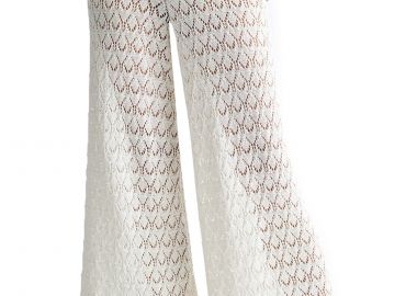 Παντελόνι Υφασμάτινο Liu Jo Maglia Traforato WA3381MS007-10701 Γυναικείο - Liu Jo - 