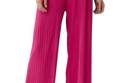 Παντελόνι Υφασμάτινο Mexx Elastic Wide Leg Pants MF007006451W-Deep Pink Γυναικείο - Mexx - 
