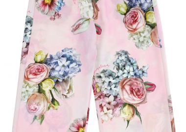 Παντελόνι Υφασμάτινο Monnalisa Floral 715404 5652-0090 Κορίτσι - Monnalisa - 