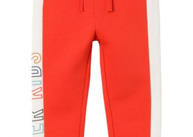 Παντελόνι Υφασμάτινο Name It Larke Sweat 13221518-Cherry Tomato Αγόρι - Name It - 