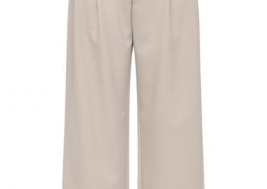 Παντελόνι Υφασμάτινο Only Onldiane Hw Fold-Down Str Cc Tlr 15311326-Pumice Stone Γυναικείο - Only - 