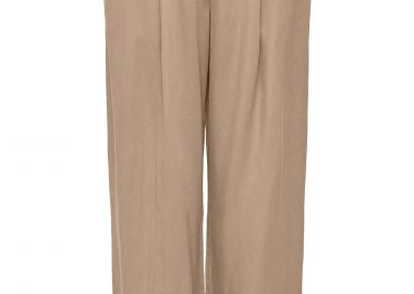 Παντελόνι Υφασμάτινο Only Onlkenya Life Wide 15287485-Nomad Γυναικείο - Only - 