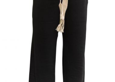 Παντελόνι Υφασμάτινο Only Onlmeg Life Wide Belt Ub Cc 15312122-Black Γυναικείο - Only - 