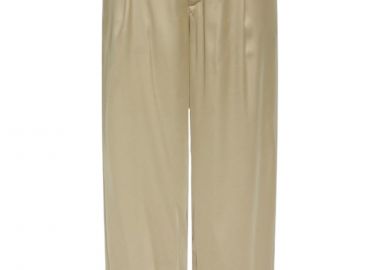 Παντελόνι Υφασμάτινο Only Onlnathalie Loose Palazzo Ptm 15318768-WHITE PEPPER Γυναικείο - Only - 