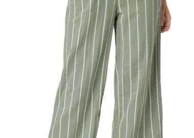 Παντελόνι Υφασμάτινο Only Onlnora Wide 15293508-Desert Sage Γυναικείο - Only - 