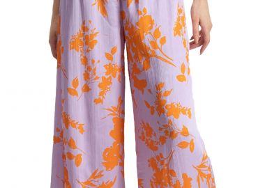 Παντελόνι Υφασμάτινο Only Onlsummer 15292715-Purple Rose Γυναικείο - Only - 