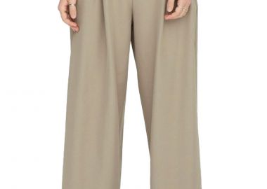 Παντελόνι Υφασμάτινο Only Onlthea Loose Fit 15293135-Weathered Teak Γυναικείο - Only - 