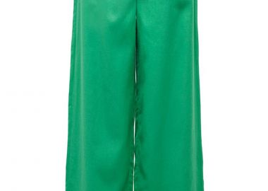 Παντελόνι Υφασμάτινο Only Onlviva Life Hw Pb Wide 15291305-Simply Green Γυναικείο - Only - 