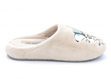 Παντόφλα Parex Peanuts Χρώματος Μπεζ 10132103.E - PAREX - 