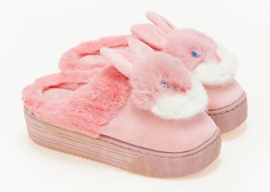Παντόφλες λαγουδάκια - Ροζ - Issue - 