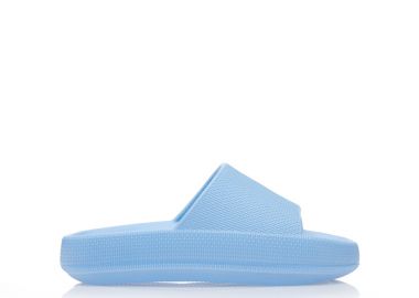 Παντόφλες μπλε λάστιχο ΜΠΛΕ - Tsoukalas - 