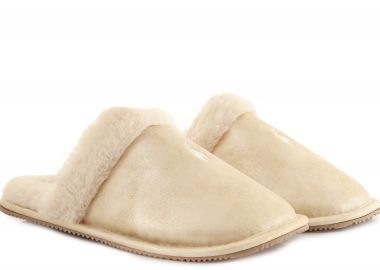 Παντόφλες Polo Ralph Lauren Summit Scuff II RF103287-GOLD METALLIC Γυναικείο - Polo Ralph Lauren - 