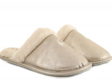 Παντόφλες Polo Ralph Lauren Summit Scuff II RF103289-SILVER METALLIC Γυναικείο - Polo Ralph Lauren - 