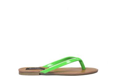 Παντόφλες πράσινες λουστρίνι ΠΡΑΣΙΝΟ - Tsoukalas - 