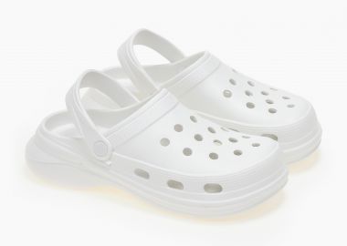 Παντόφλες σαμπό - Λευκό - Issue - 