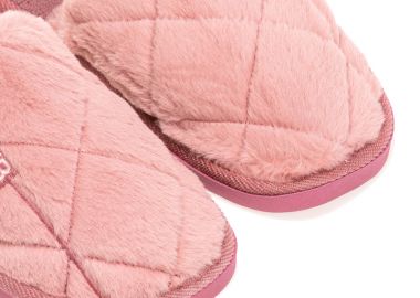 Παντόφλες σάπιο μήλο σουέτ με σχέδιο φύλλο και φράση climb ΣΑΠΙΟ ΜΗΛΟ - Tsoukalas - 