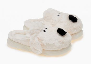 Παντόφλες σκυλάκια - Μπεζ - Issue - 