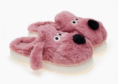 Παντόφλες σκυλάκια - Ροζ - Issue - 