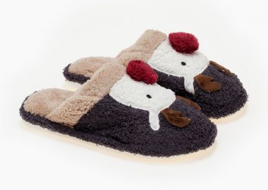 Παντόφλες ταρανδάκια - Γκρι - Issue - 