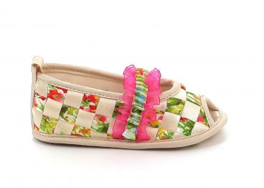 Παπούτσι Αγκαλιάς για Αγόρι Aba Χρώματος Μπεζ E3183CA - ABA - 