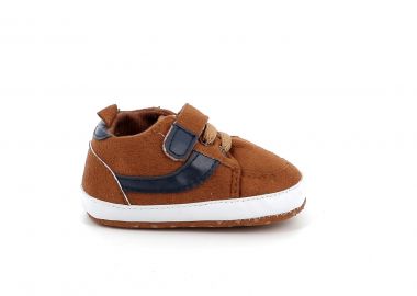 Παπούτσι Αγκαλιάς για Αγόρι Happy Baby Χρώματος Καφέ Κάμελ BB-C408.C - HAPPY BABY - 