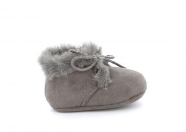 Παπούτσι Αγκαλιάς για Κορίτσι Bubble Kids Χρώματος Γκρι BB-C406.GR - BUBBLE KIDS - 