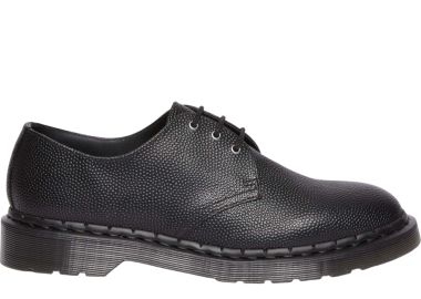 Παπούτσια Δετά Dr. Martens 1461 Atlas Pebble Grain 30960001-Black Ανδρικό - Dr. Martens - 