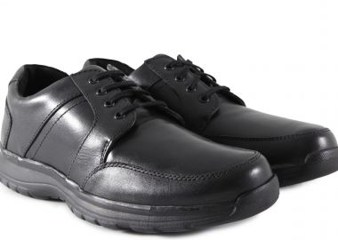 Παπούτσια Δετά Hush Puppies Leader Henson HM01684-001 Ανδρικό - Hush Puppies - 