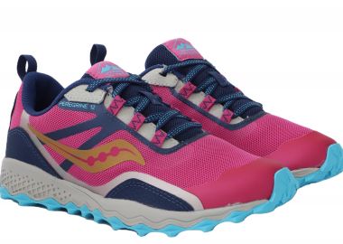 Παπούτσια Running Saucony Peregrine 12 Shield SK166099-NVYPNK Unisex Παιδικό - Saucony - 