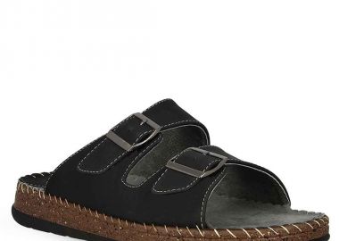 Parex Ανδρικές Παντόφλες Ανατομικές 11525032.Β Μαύρο - PAREX - 