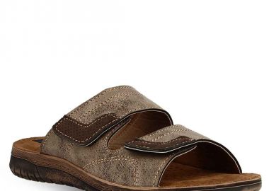 Parex Ανδρικές Παντόφλες Ανατομικές 12125028.Κ Καφέ - PAREX - 