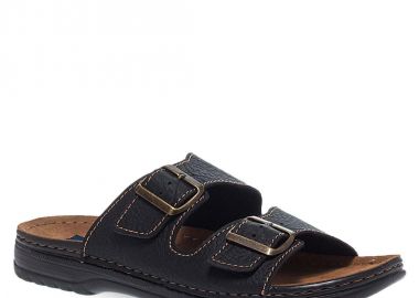 Parex Ανδρικές Παντόφλες Ανατομικές 12131034.Β Μαύρο - PAREX - 