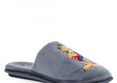 PAREX Ανδρικές Παντόφλες Σπιτιού Garfield 10132082.GR Γκρί - PAREX - 