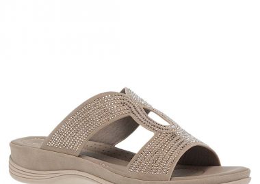 Parex Γυναικείες Παντόφλες Ανατομικές Comfort 11633097.E Μπέζ - PAREX - 