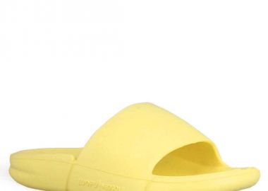 Parex Γυναικείες Παντόφλες Σαγιονάρες Φάσα 11827072.Y Κίτρινο - PAREX - 