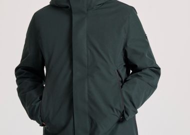 Παρκά με εσωτερικό αποσπώμενο καπιτονέ μπουφάν - FUNKY BUDDHA - 