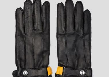 PAUL SMITH Ανδρικό Μαύρο Slap Entry Gloves - PAUL SMITH - 