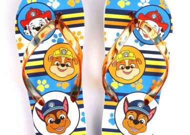Paw Patrol Παντόφλες Παιδικές Flip-Flop Πορτοκαλί - Paw Patrol - 