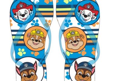 Paw Patrol Παντόφλες Παιδικές Flip-Flop Σιέλ - Paw Patrol - 