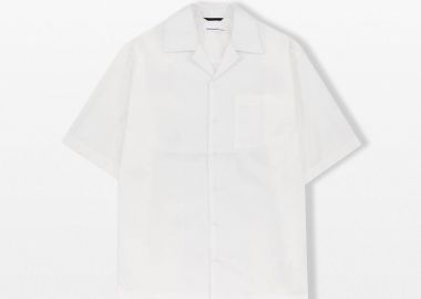 PEACEMAKER Ανδρικό Λευκό Boxy Shortsleeve Shirt - PEACEMAKER - 