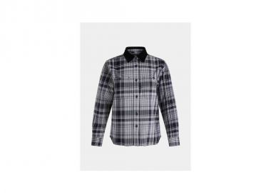 Peak Performance W Heavy Cotton Shirt Black Checkered - Peak Performance - 
