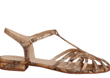 Πέδιλα Attrattivo Με Χαμηλό Τακούνι 9Y22575-Gold Γυναικείο - Attrattivo - 