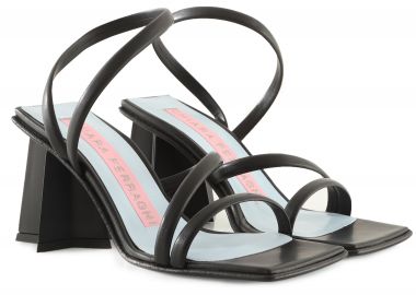 Πέδιλα Chiara Ferragni Με Ιδιαίτερο Τακούνι CF3027_001-BLACK VEGAN Γυναικείο - Chiara Ferragni - 