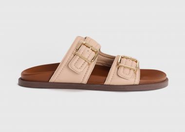 Πέδιλα δερμάτινα με αγκράφες - 5206634954497 -  - 