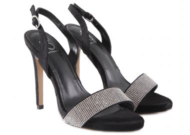Πέδιλα Feng Shoe 9116L-73 SANDAL HIGH HEEL ΥΠΟΔΗΜΑ 9116L-73-BLACK Γυναικείο - Feng Shoe - 