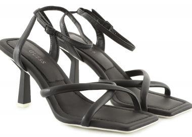 Πέδιλα Guess Dezza FL6DZZLEA03-BLACK Γυναικείο - Guess - 