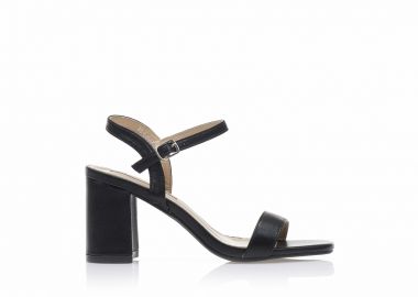 Πέδιλα μαύρα δερματίνη ΜΑΥΡΟ - Tsoukalas - 