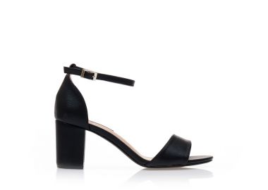 Πέδιλα μαύρα δερματίνη ΜΑΥΡΟ - Tsoukalas - 