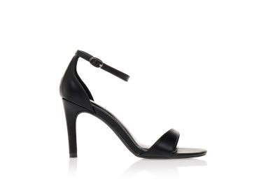 Πέδιλα μαύρα με μπαρέτα ΜΑΥΡΟ - Tsoukalas - 