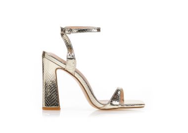 Πέδιλα με ανάγλυφο animal print σχέδιο ΣΑΜΠΑΝΙ - Tsoukalas - 